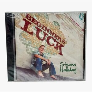 Steven Halliday: Beginner's Luck (CD‎ 2009 Pop) New Sealed 12 Tracks